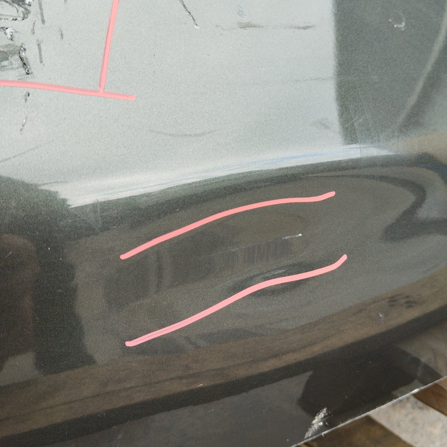 Portellone verde scuro Citroen C5 SW 2012 ecoAG4045