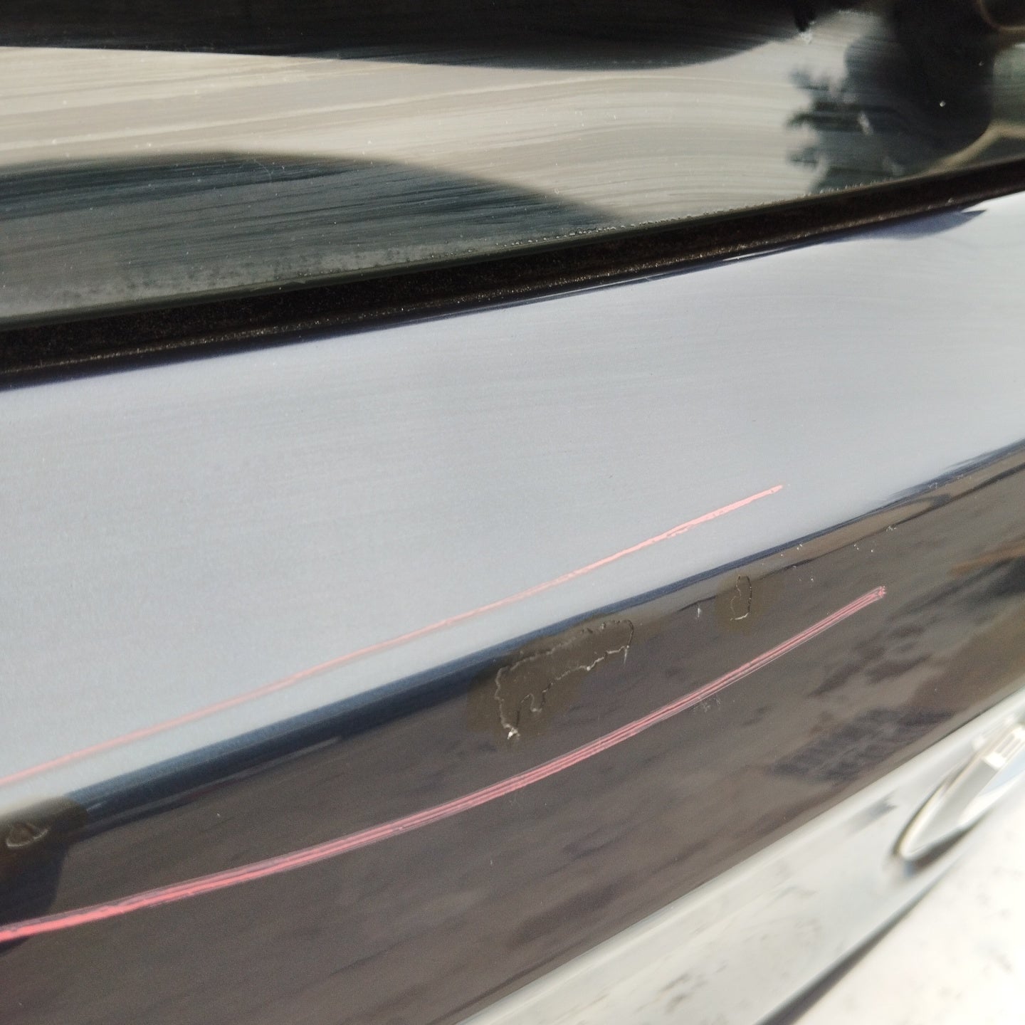 Blue tailgate BMW 5 Series 2010 SW ecoAG4043