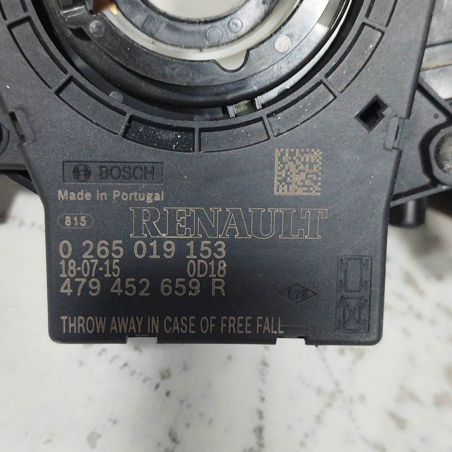 Lichtschalter Dacia Sandero Stepway 2012 Code: 0265019153 ecoAC7058