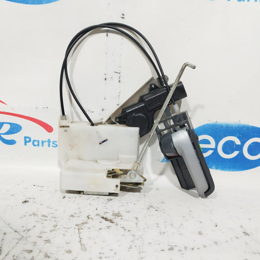 Left front lock complete with handle Nissan Pixo 2010 2 Pin ecoAC7059