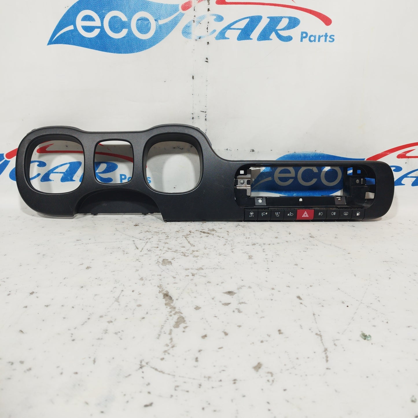 Black instrument panel cover / frame Fiat New Panda 2013 code: 735491812 ecoAC7062