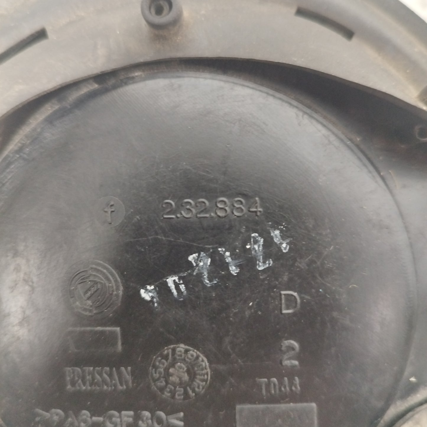 Right front external handle Fiat Doblo Malibu 2003 Cod: 232884 ecoAC7074