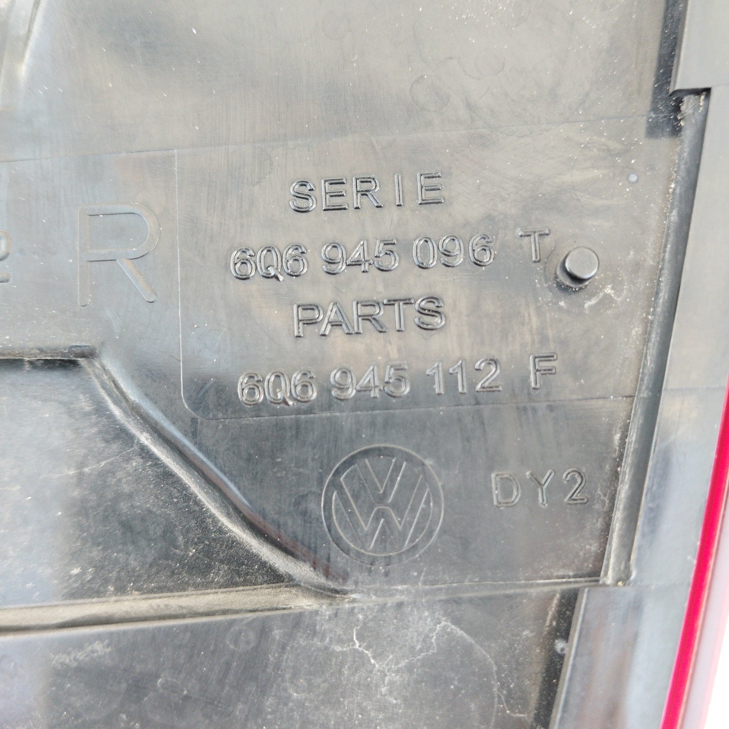 Volkswagen Polo 2007 ecoAG4356 rechte Rückleuchte