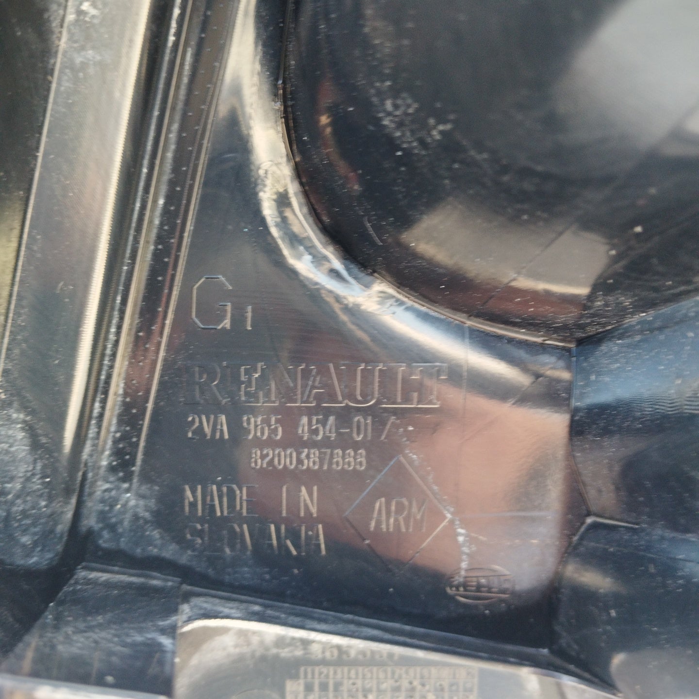 Linke Rückleuchte Renault Twingo 2010 ecoAG4363