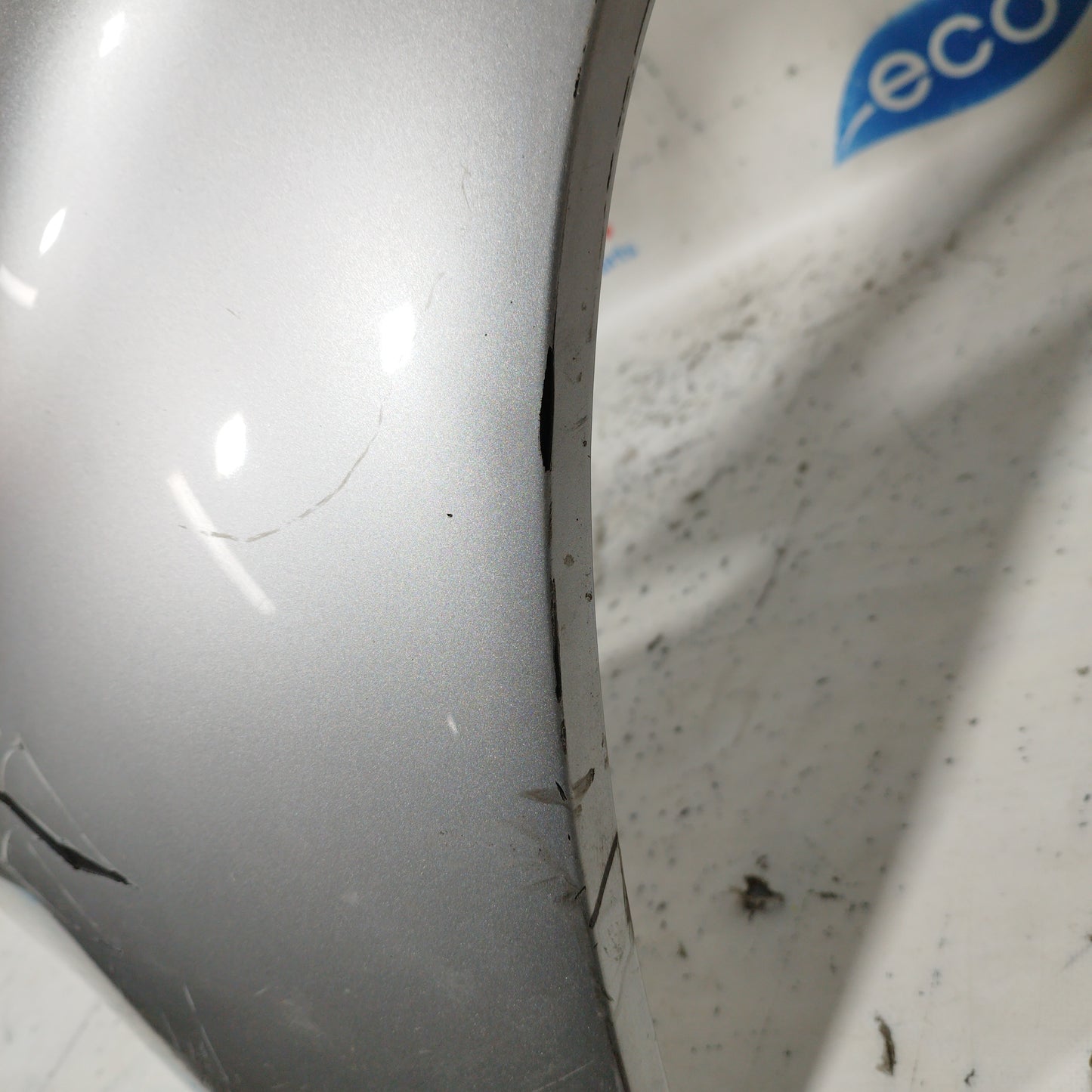 Left front fender silver gray Smart fortwo 450 2004 ecoAC7088