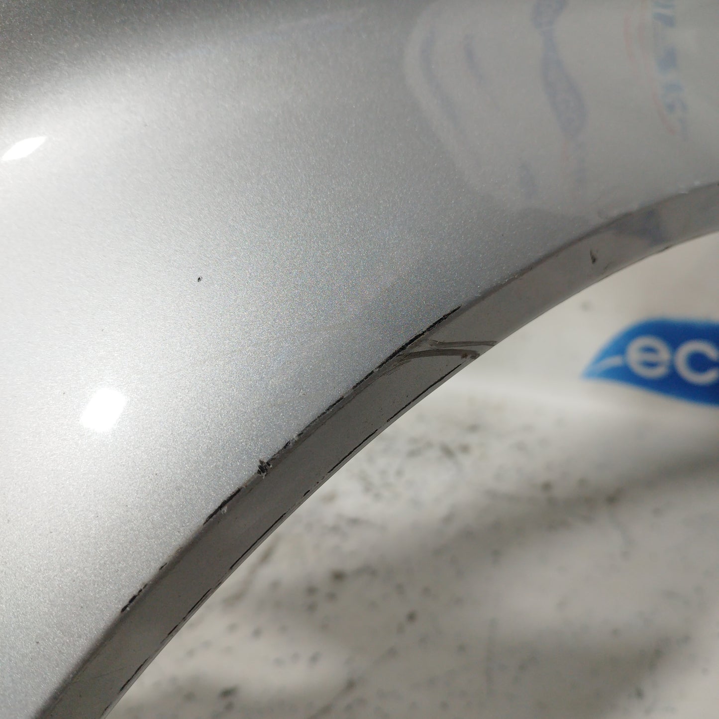 Left front fender silver gray Smart fortwo 450 2004 ecoAC7088