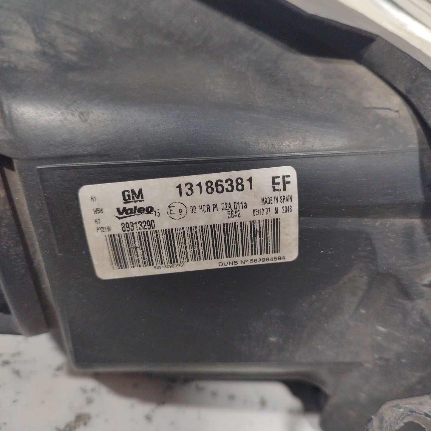 Fanale anteriore sx Opel Corsa D 2010 Cod: 13186381 ecoAC7109