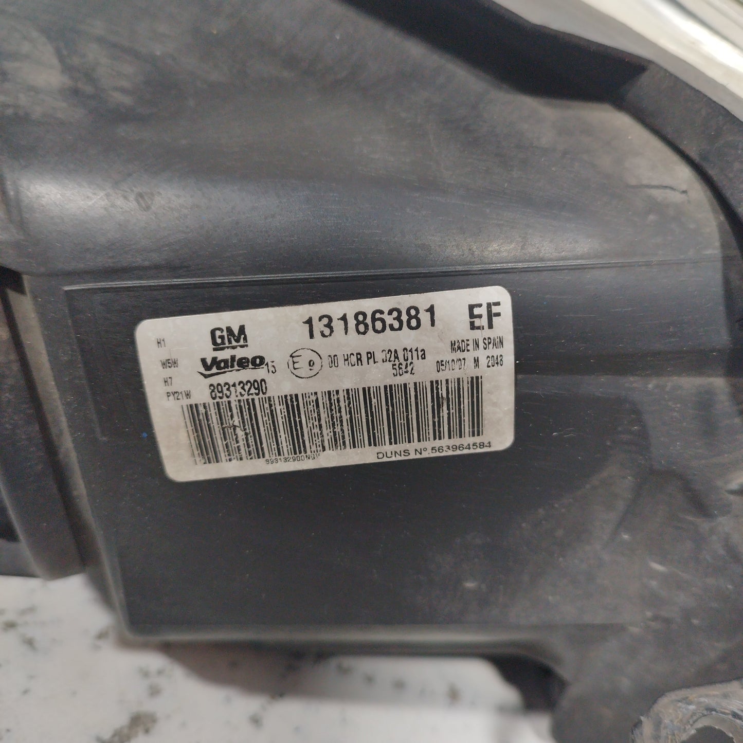 Fanale anteriore sx Opel Corsa D 2010 Cod: 13186381 ecoAC7431