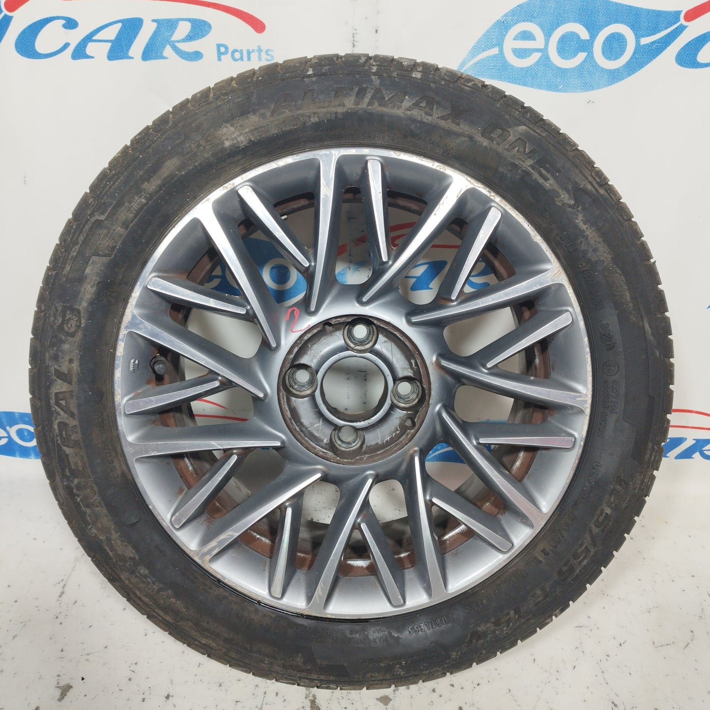 Cerchi in lega completi di gomme Lancia Ypsilon 2014 ecoAC7117