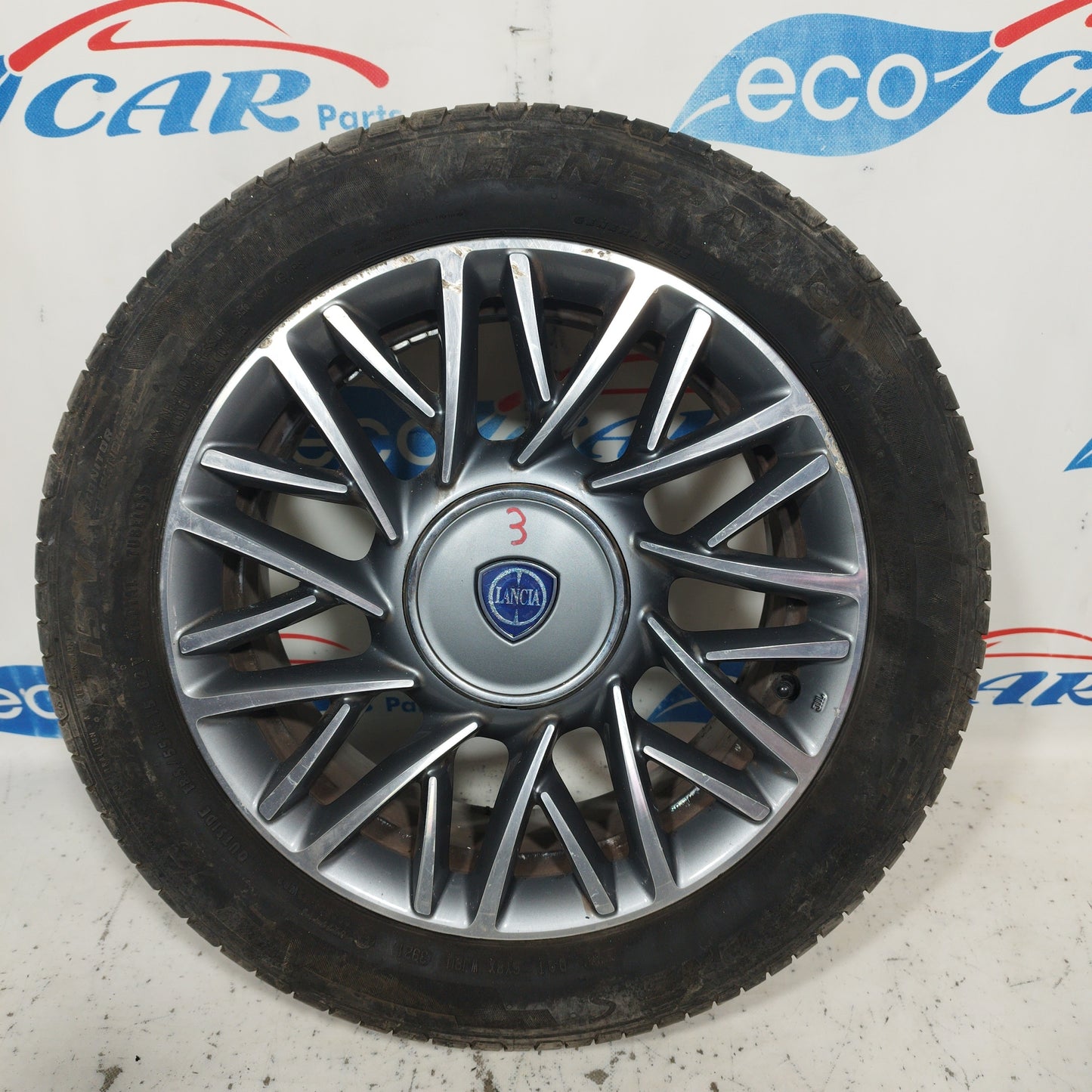 Cerchi in lega completi di gomme Lancia Ypsilon 2014 ecoAC7117