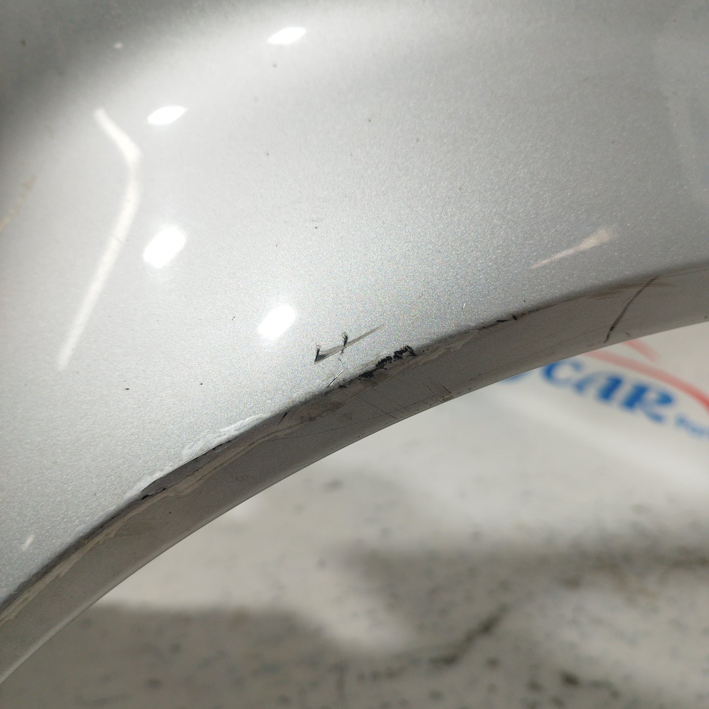 Left front fender silver gray Smart fortwo 450 2004 ecoAC7119