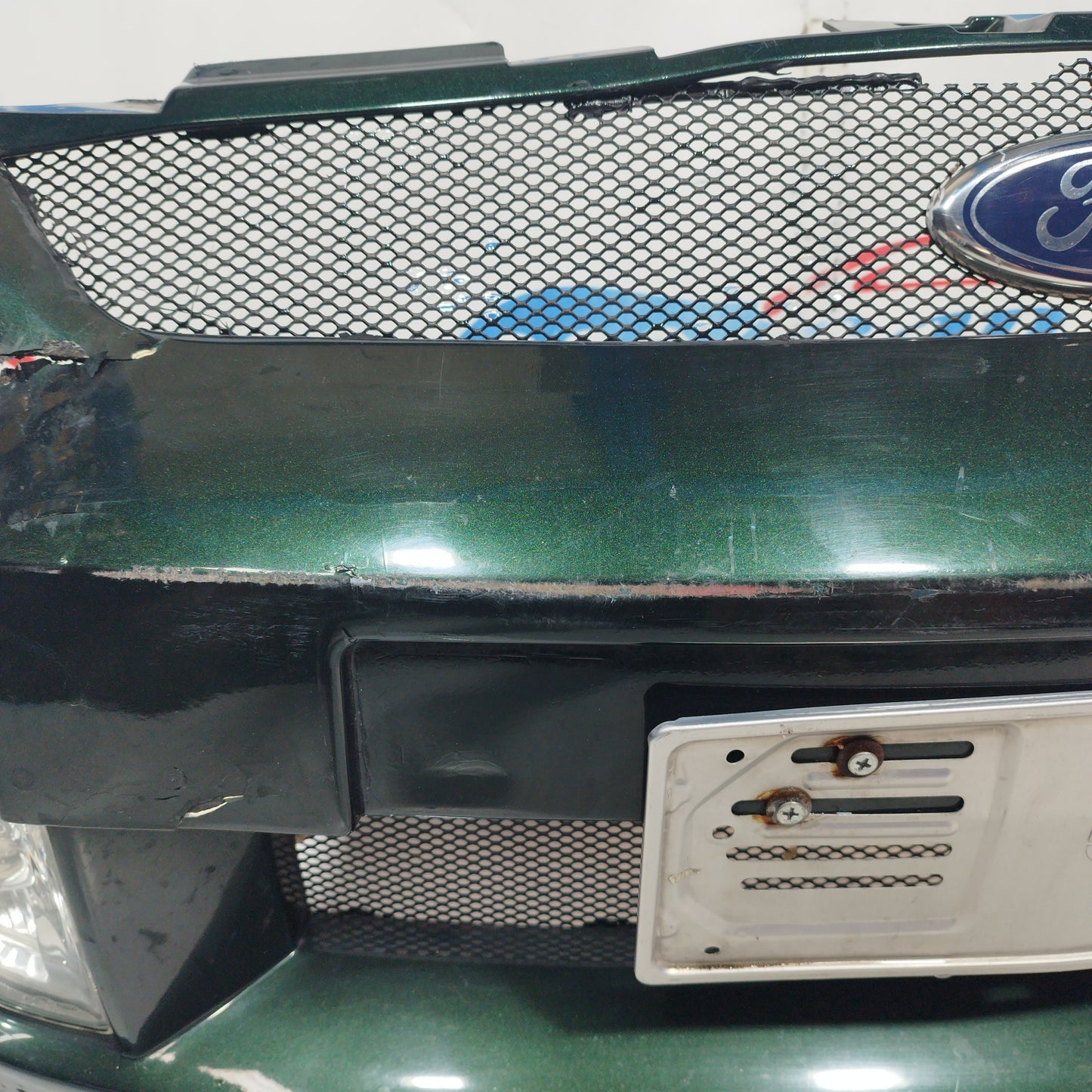 Green front bumper Ford Ka street cabrio 2003 ecoAC7121