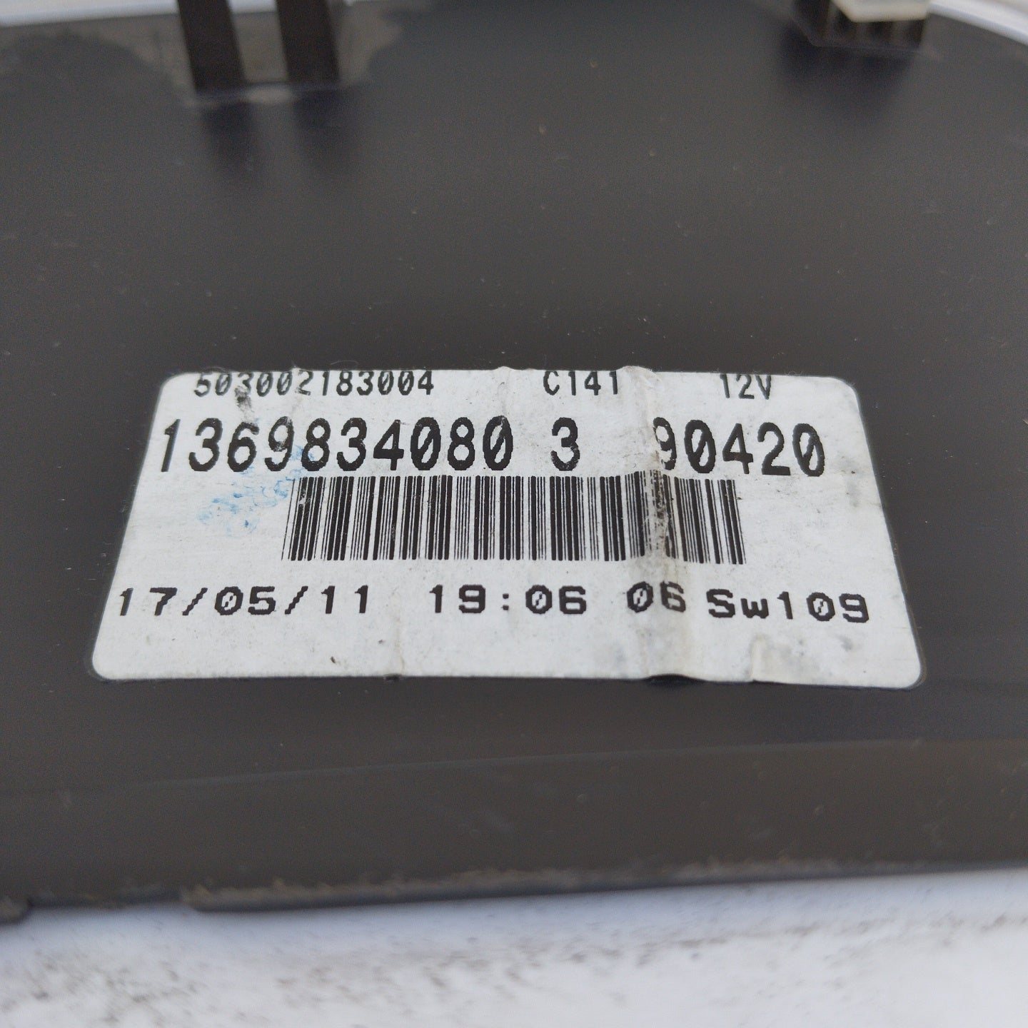 Quadro strumenti Fiat Fiorino 1.3 MTJ 2011 cod: 1369834080 ecoAG4381