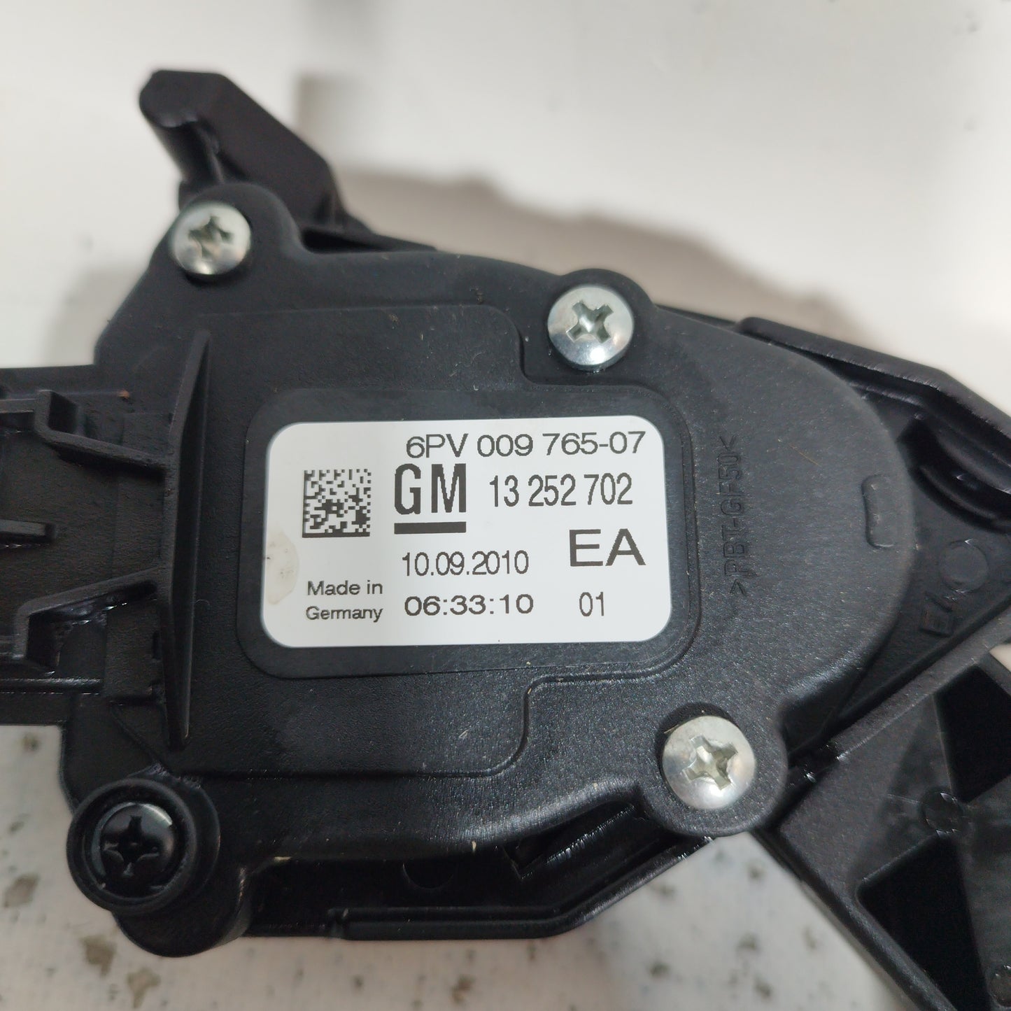 Gaspedal Opel Astra J 1.6 B 2012 Code: 6PV00976507 ecoAC7124