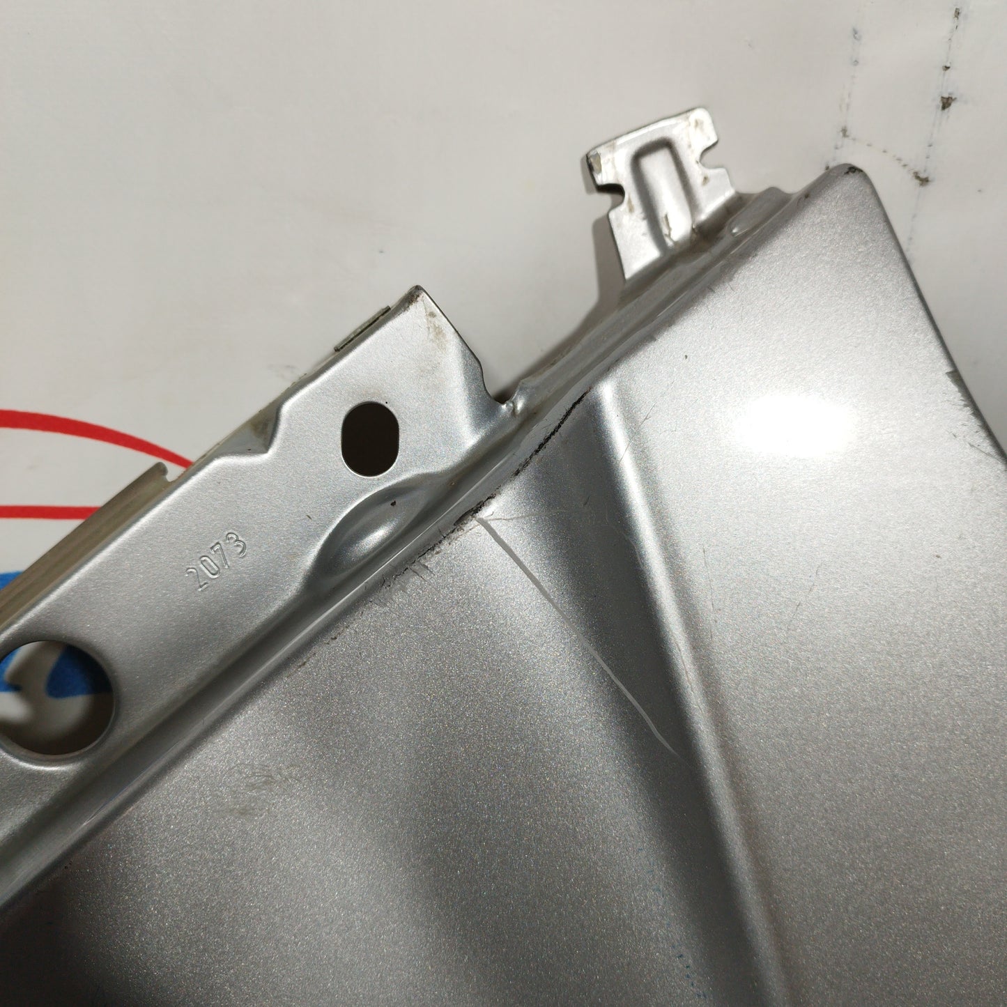 Left front fender silver gray Opel Vivaro 2010 ecoAC7140