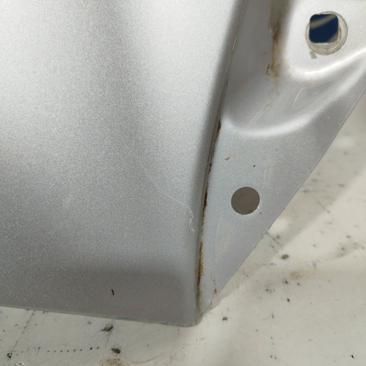 Left front fender silver gray Mercedes A-Class 2008 ecoAC7144