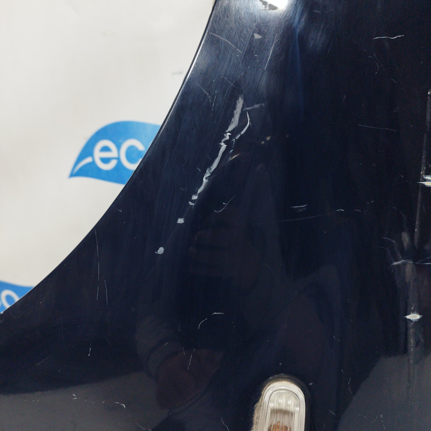 Dark blue left front fender Fiat Grande Punto 2010 ecoAC7145