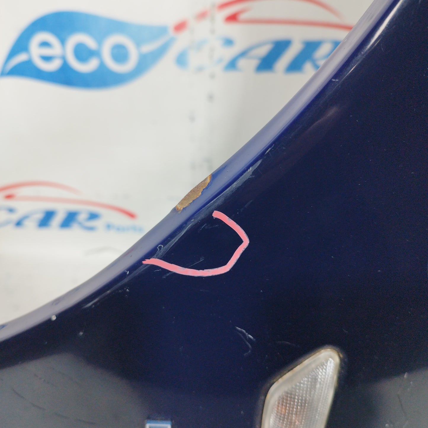 Midnight blue left front mudguard Alfa Romeo 156 2005 ecoAC7151