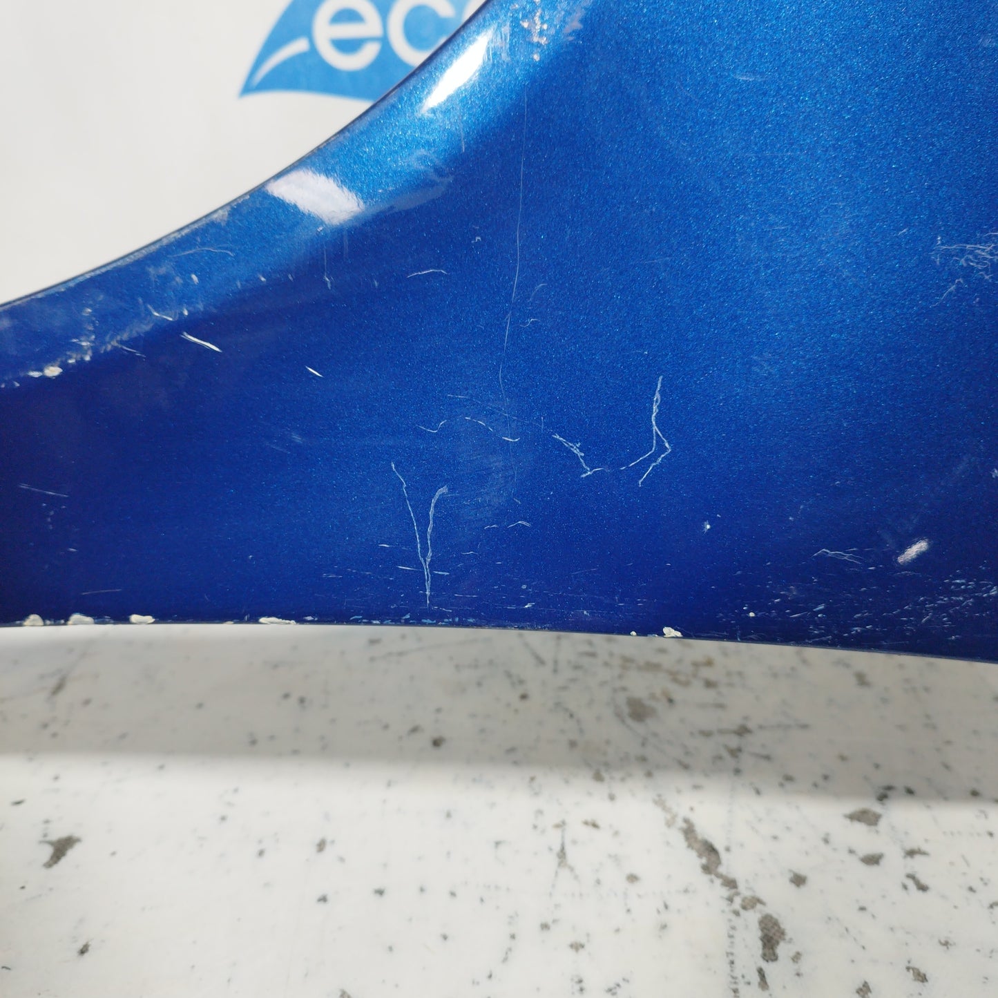 Vorderer linker Kotflügel blau Fiat Punto 2005 ecoAC7153