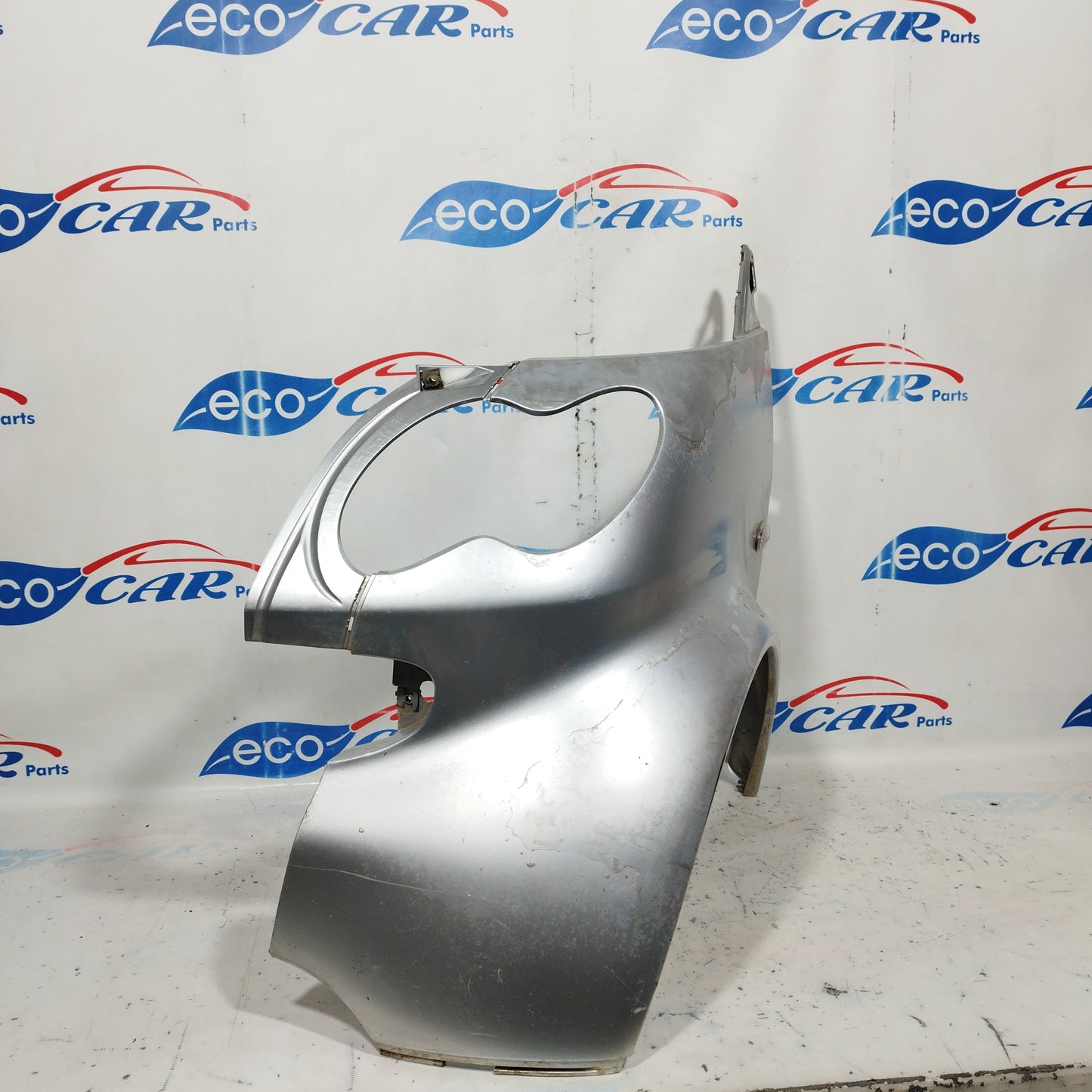 Silver gray left front fender Smart Fortwo 450 2005 ecoAC7160