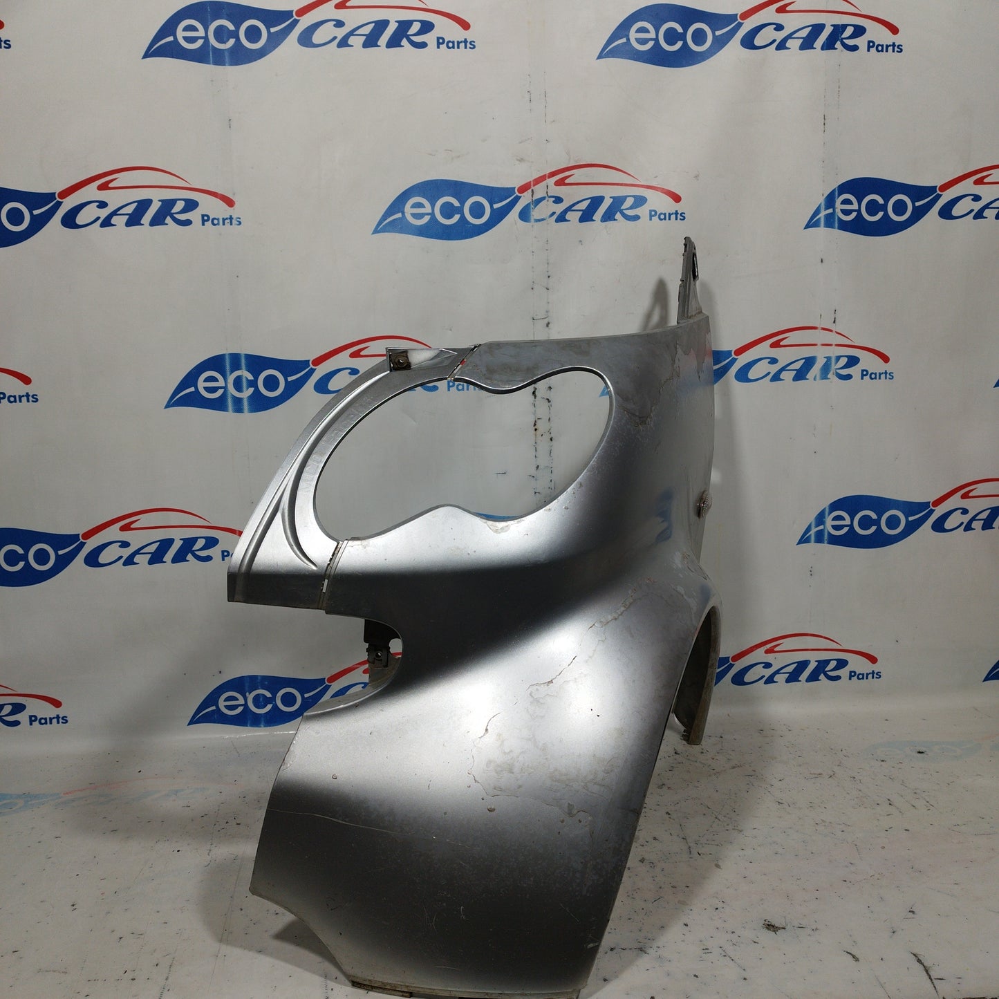Silver gray left front fender Smart Fortwo 450 2005 ecoAC7160