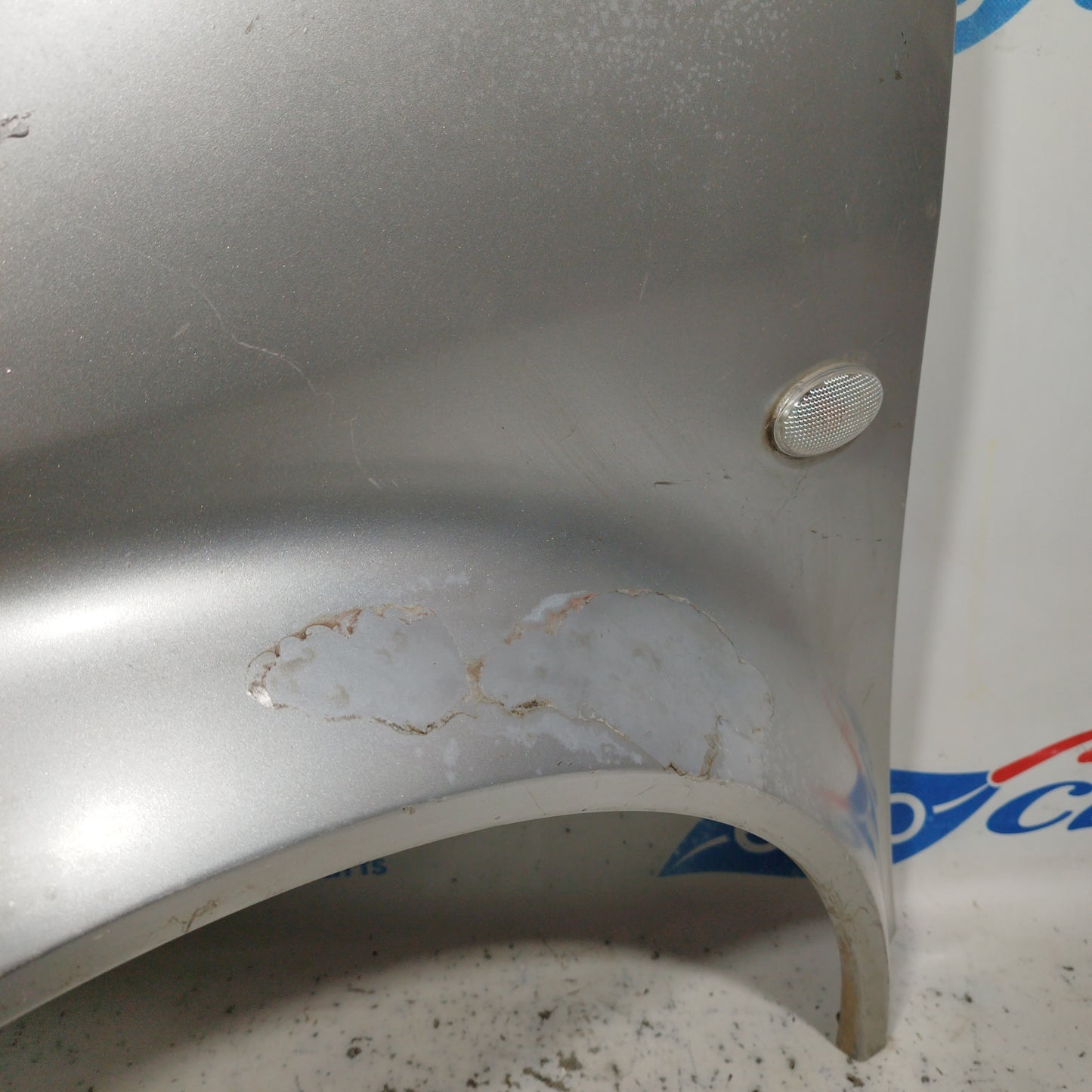 Silver gray left front fender Smart Fortwo 450 2005 ecoAC7160