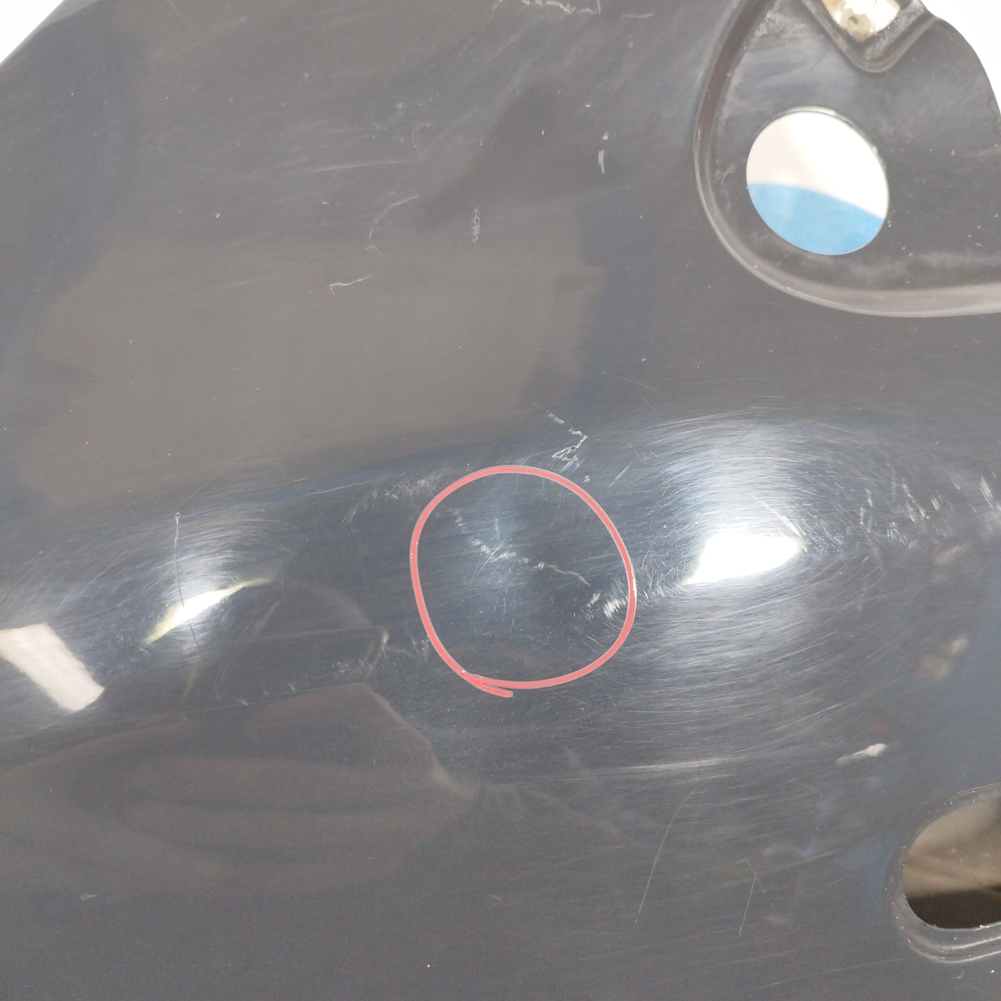 Dark gray left front fender Volkswagen Fox 2006 ecoAC7167
