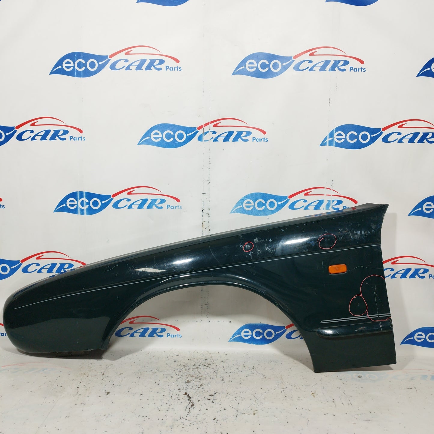 Jaguar XJ6 1992 dunkelgrüner vorderer linker Kotflügel ecoAC170