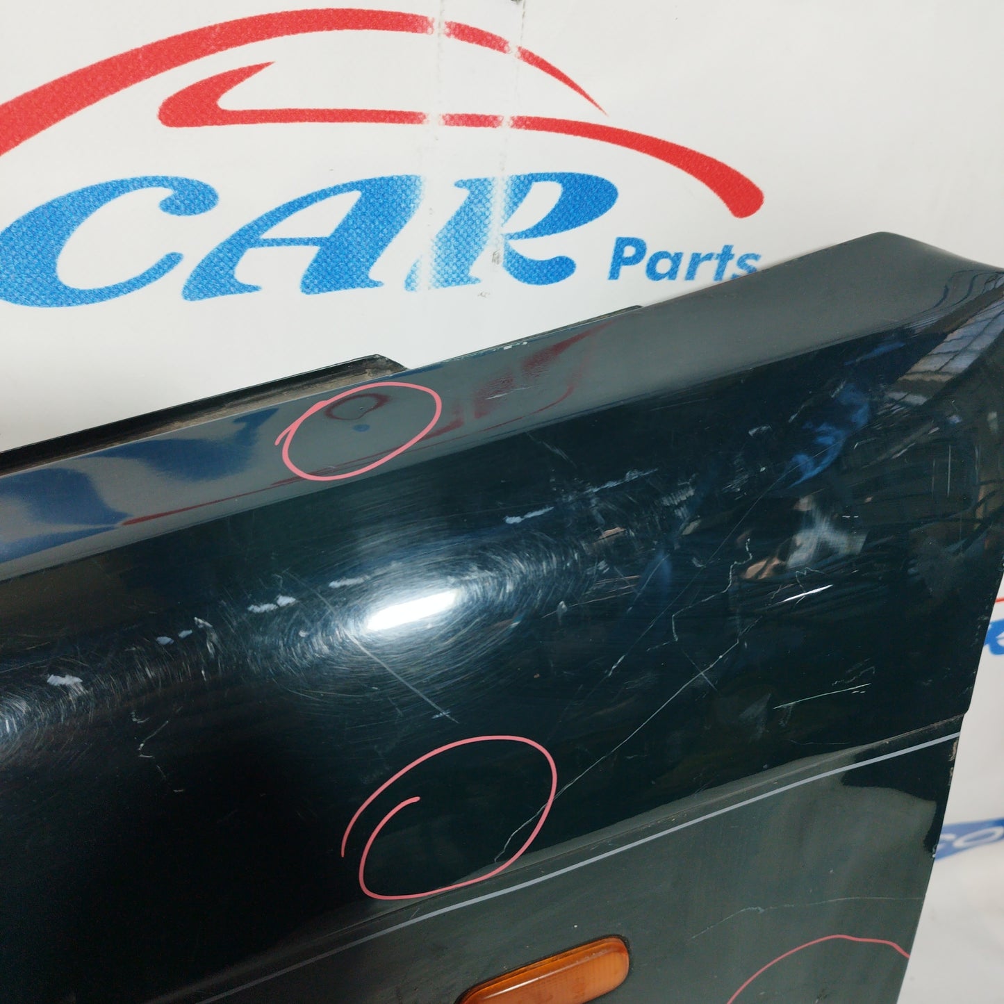 Jaguar XJ6 1992 dunkelgrüner vorderer linker Kotflügel ecoAC170