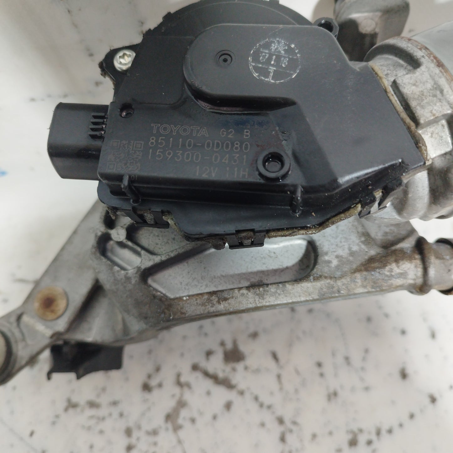 Motorino tergicristalli anteriore Toyota Yaris 2007 5 pin codice: 85110-0D080 ecoAC7177