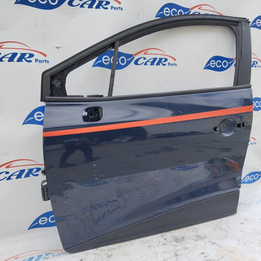 Blue left front door Renault Clio 2016 ecoAG4401