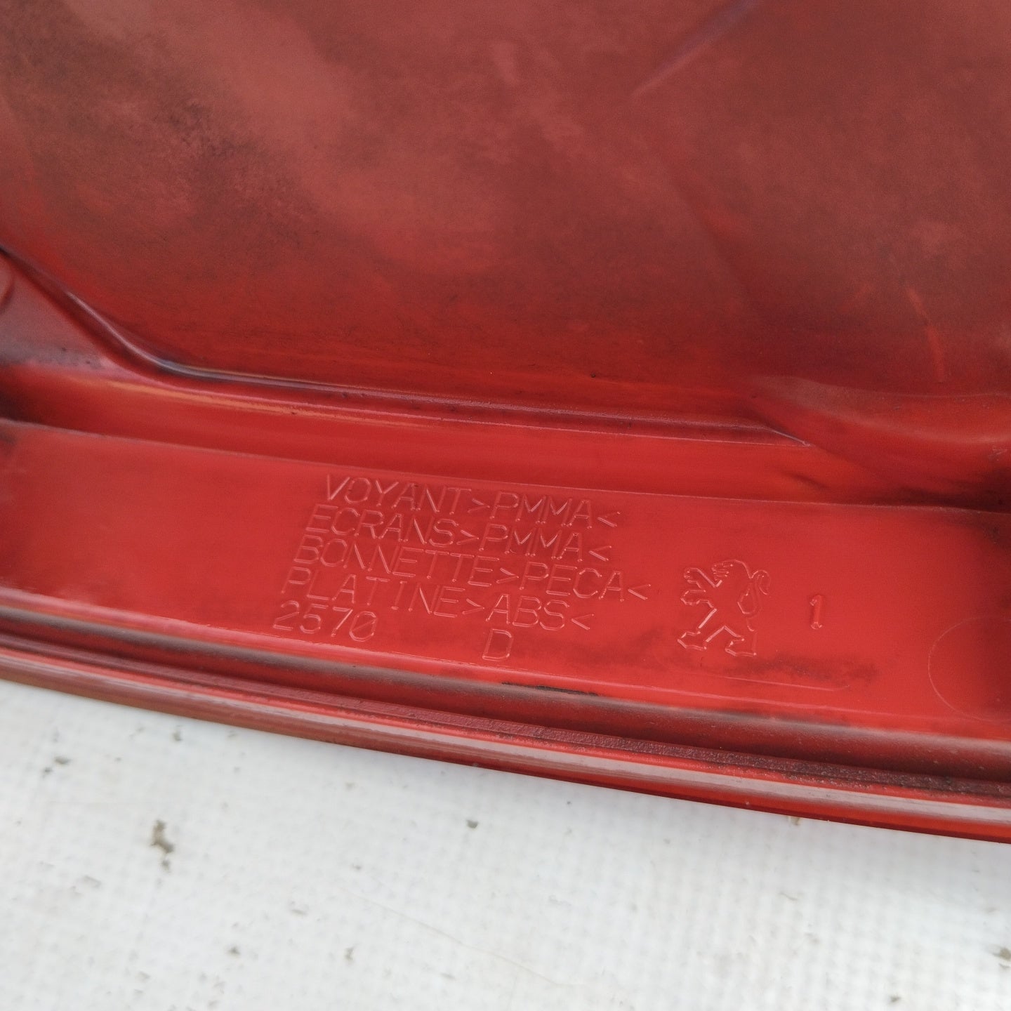 Fanale posteriore dx Peugeot 307 Restyling 2008 ecoAG4403