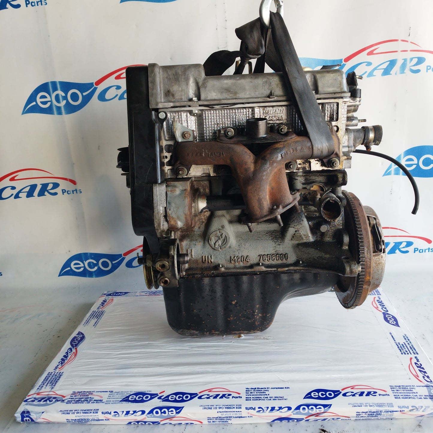 Engine Fiat Uno / Lancia Y 10 Autobianchi 1.0b 1990 cod: 156a2000 ecoAC7214
