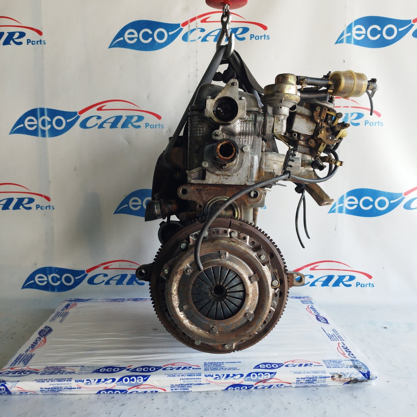 Engine Fiat Uno / Lancia Y 10 Autobianchi 1.0b 1990 cod: 156a2000 ecoAC7214