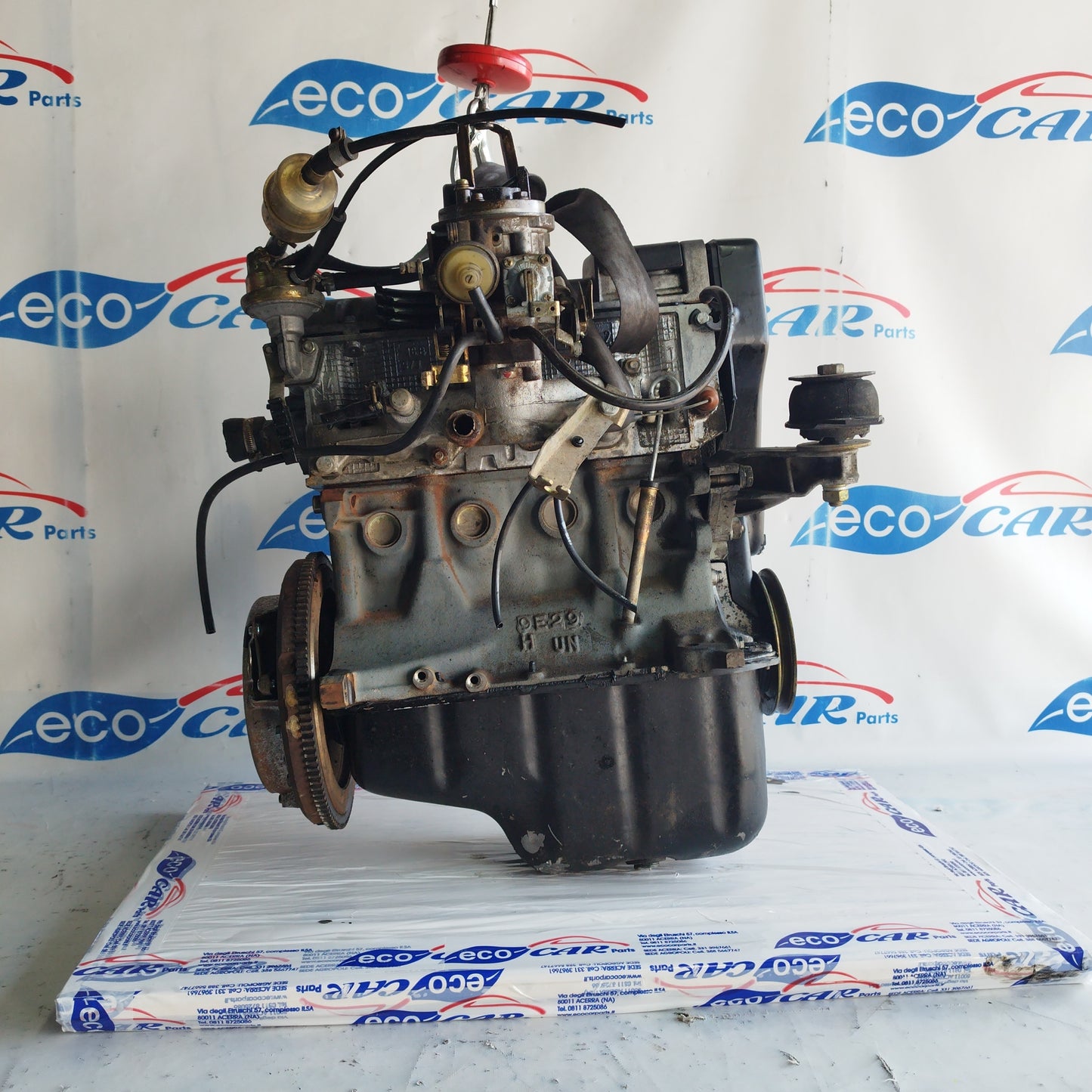 Engine Fiat Uno / Lancia Y 10 Autobianchi 1.0b 1990 cod: 156a2000 ecoAC7214
