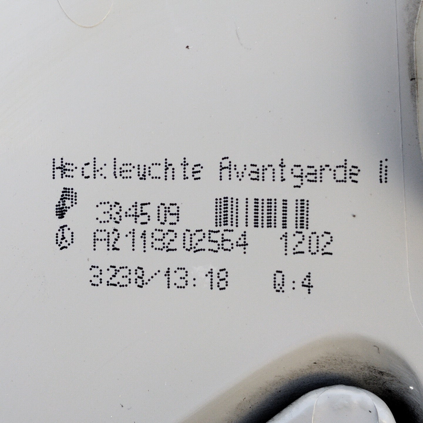 Fanale posteriore sx Mercedes Classe E W211 2010 ecoAG4433