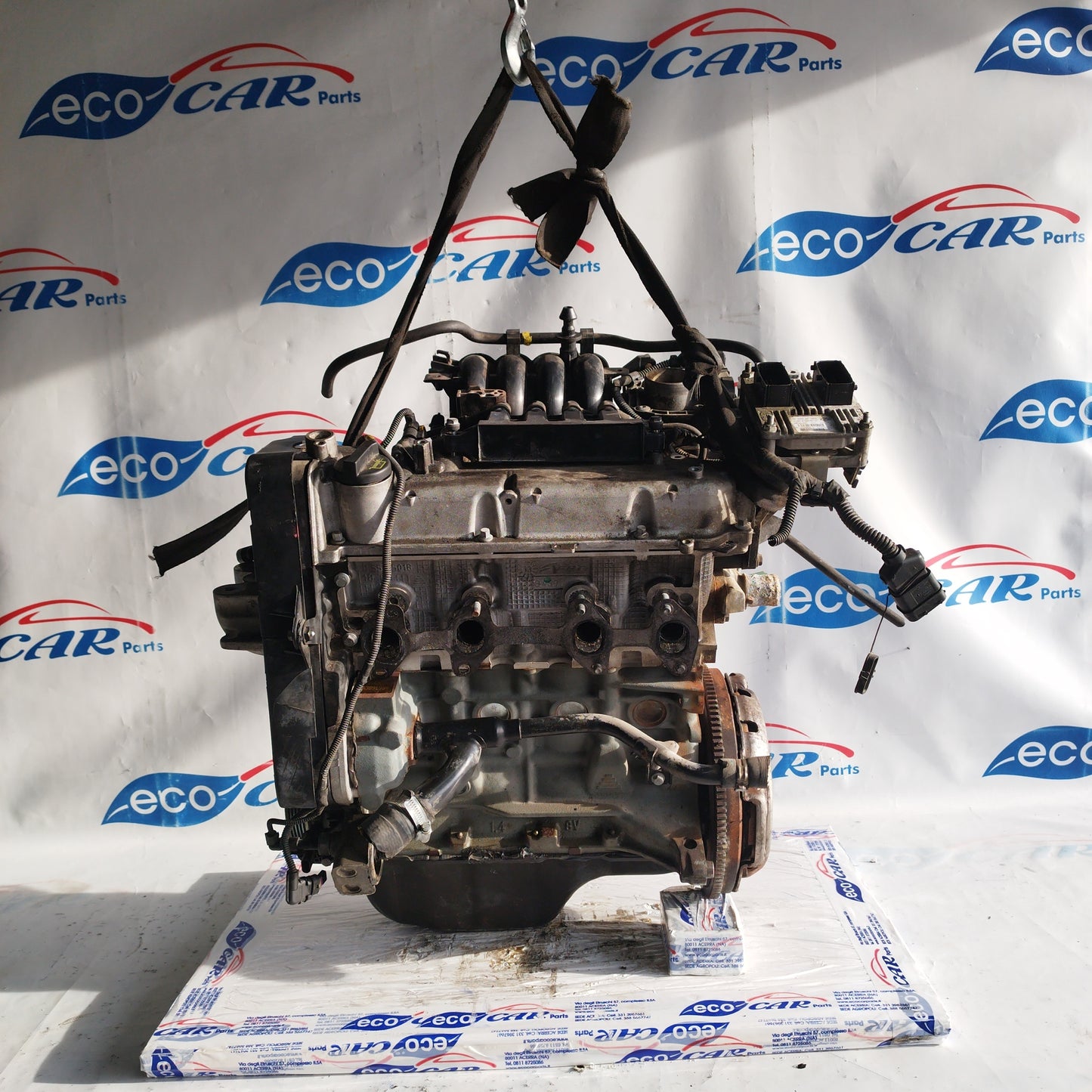 Motore Fiat Punto Evo / 500 / Panda / Lancia Y / Ford Ka 1.2 b 8v 70cv 2012 cod: 169a4000 ecoAC7220