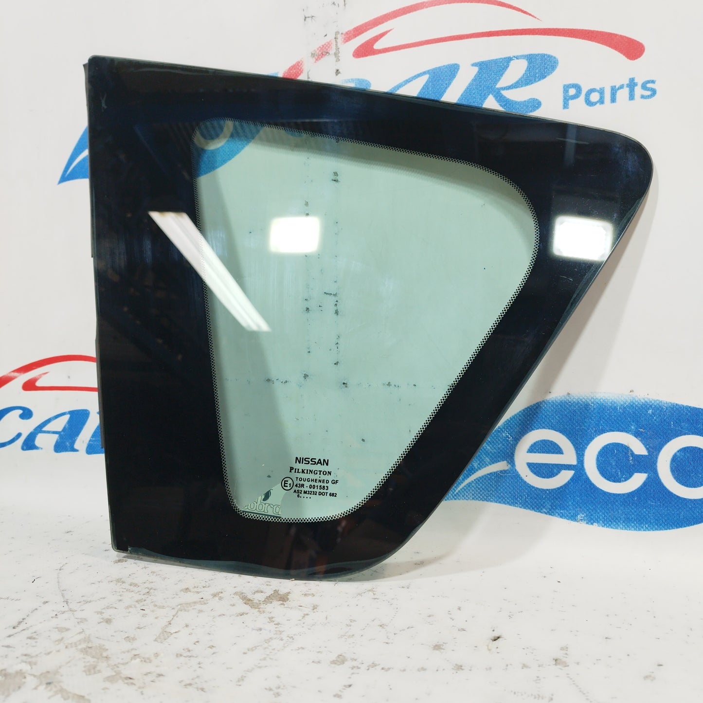 Fixed rear left side window Nissan Note 2008 ecoAC7227