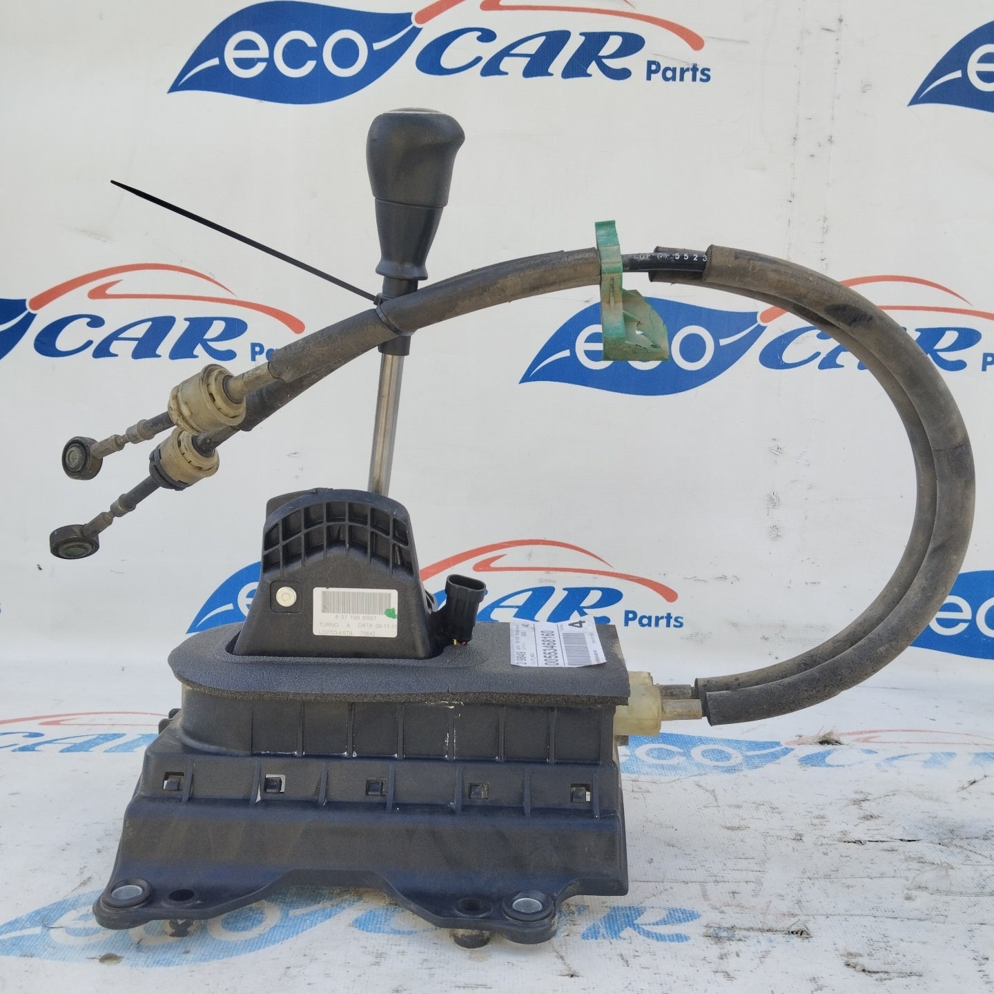 Gear lever with cables Fiat Grande Punto 1.3 MTJ 90CV 5M 2011 cod: 55230717 ecoAG4472