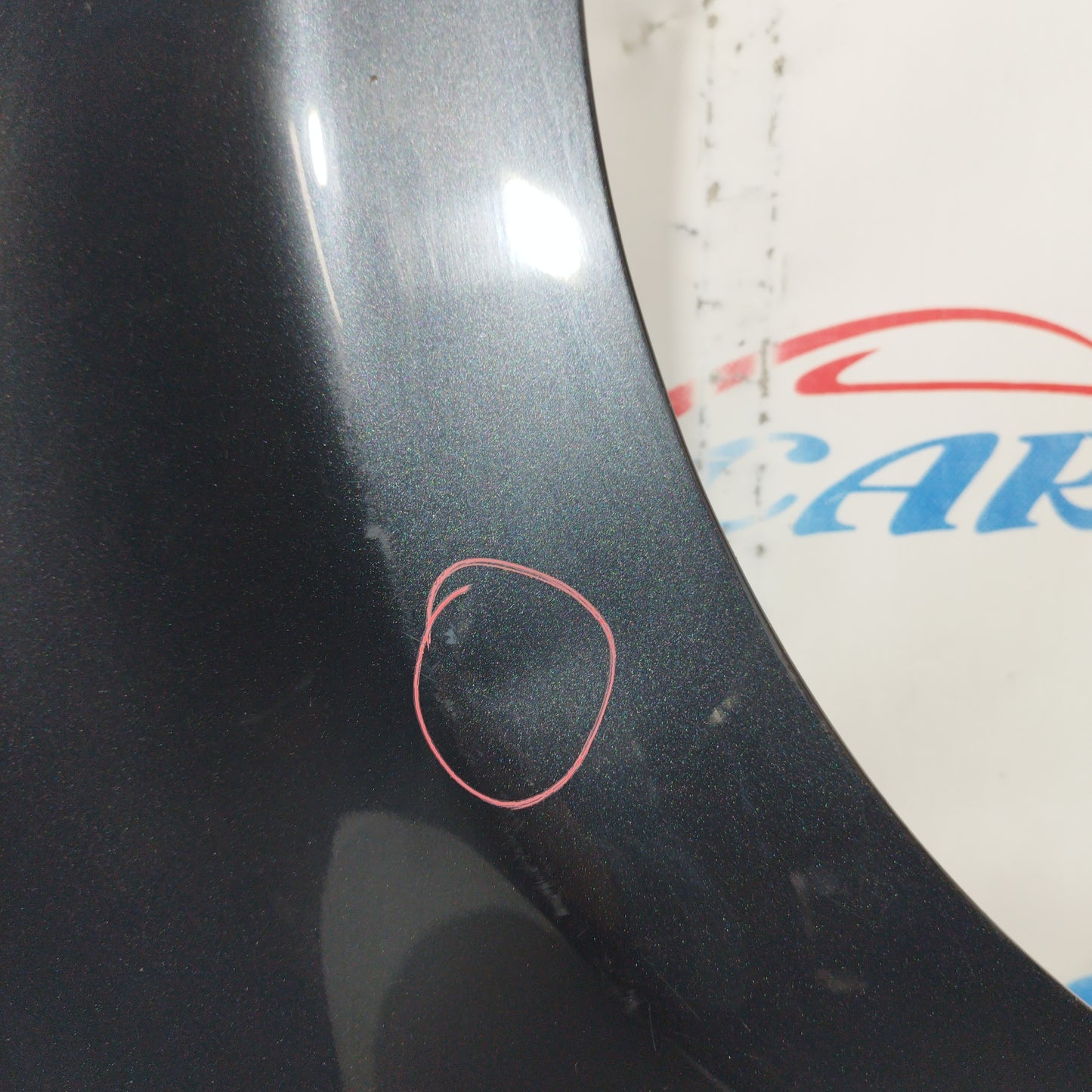 Parafango anteriore dx grigio scuro Peugeot 107 2007 ecoAC7319