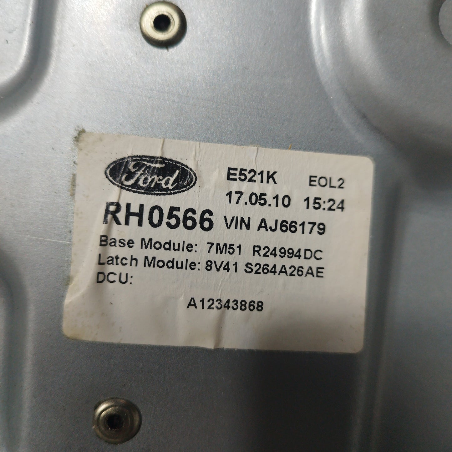 Right rear panel rack Ford Kuga 2011 ecoAC7336