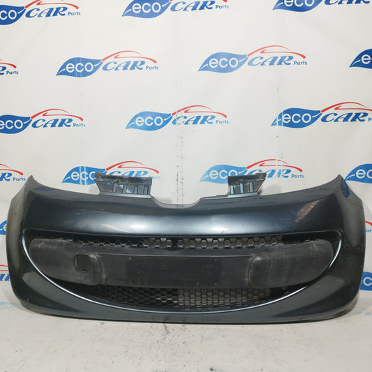Dark gray front bumper Peugeot 107 2006 ecoAC7338