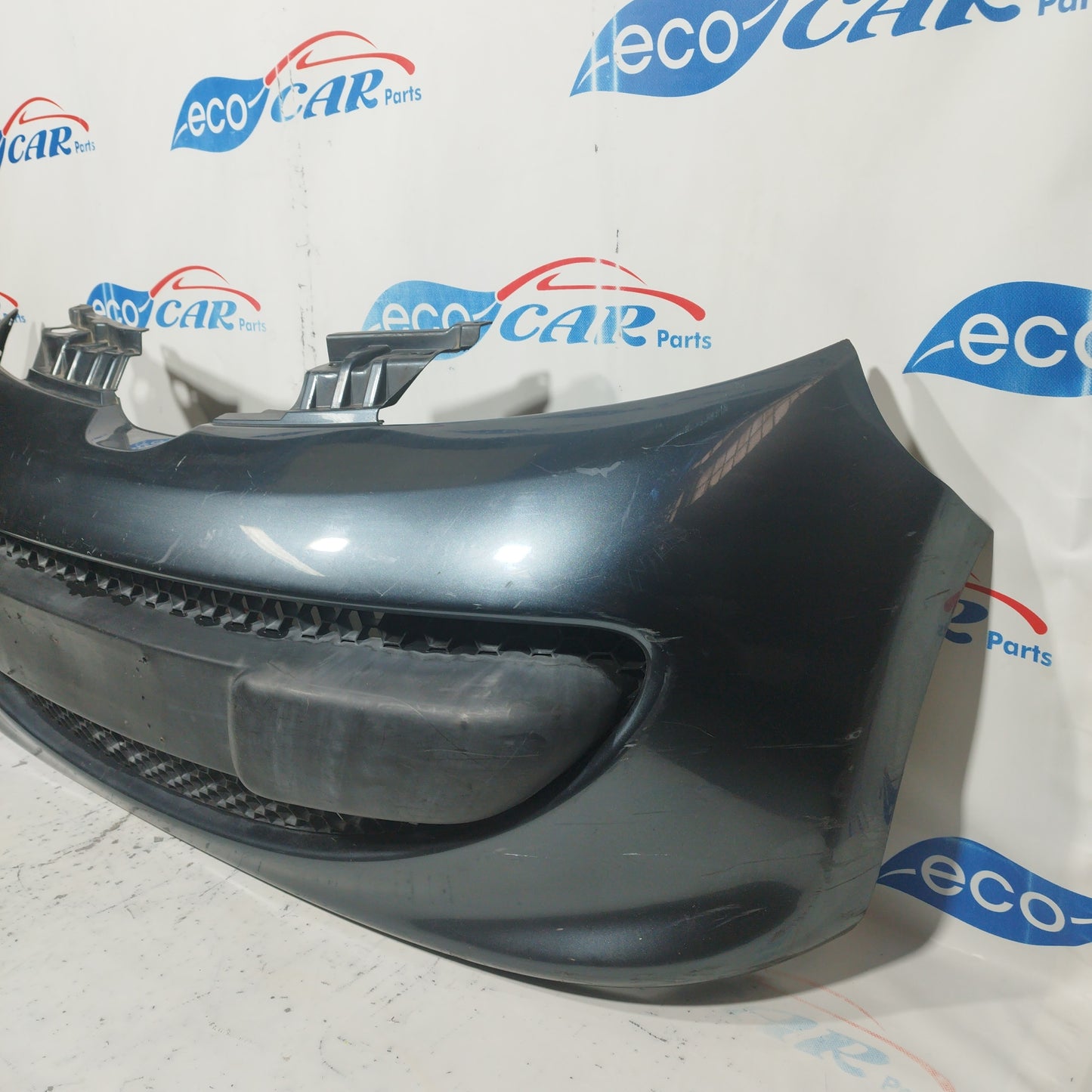Dark gray front bumper Peugeot 107 2006 ecoAC7338