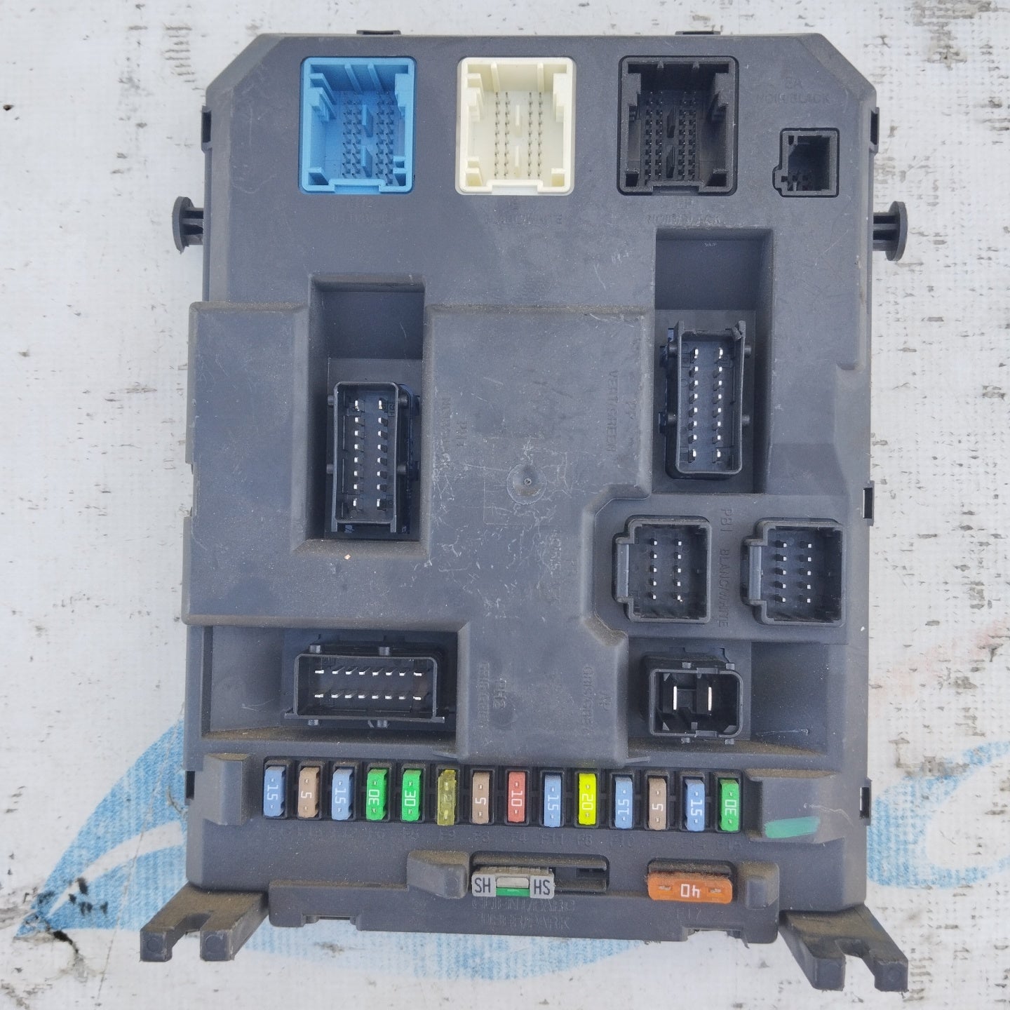 Zündanlage Peugeot 207 1.4 B 2010 Code: sw9665424480 ecoAG4563