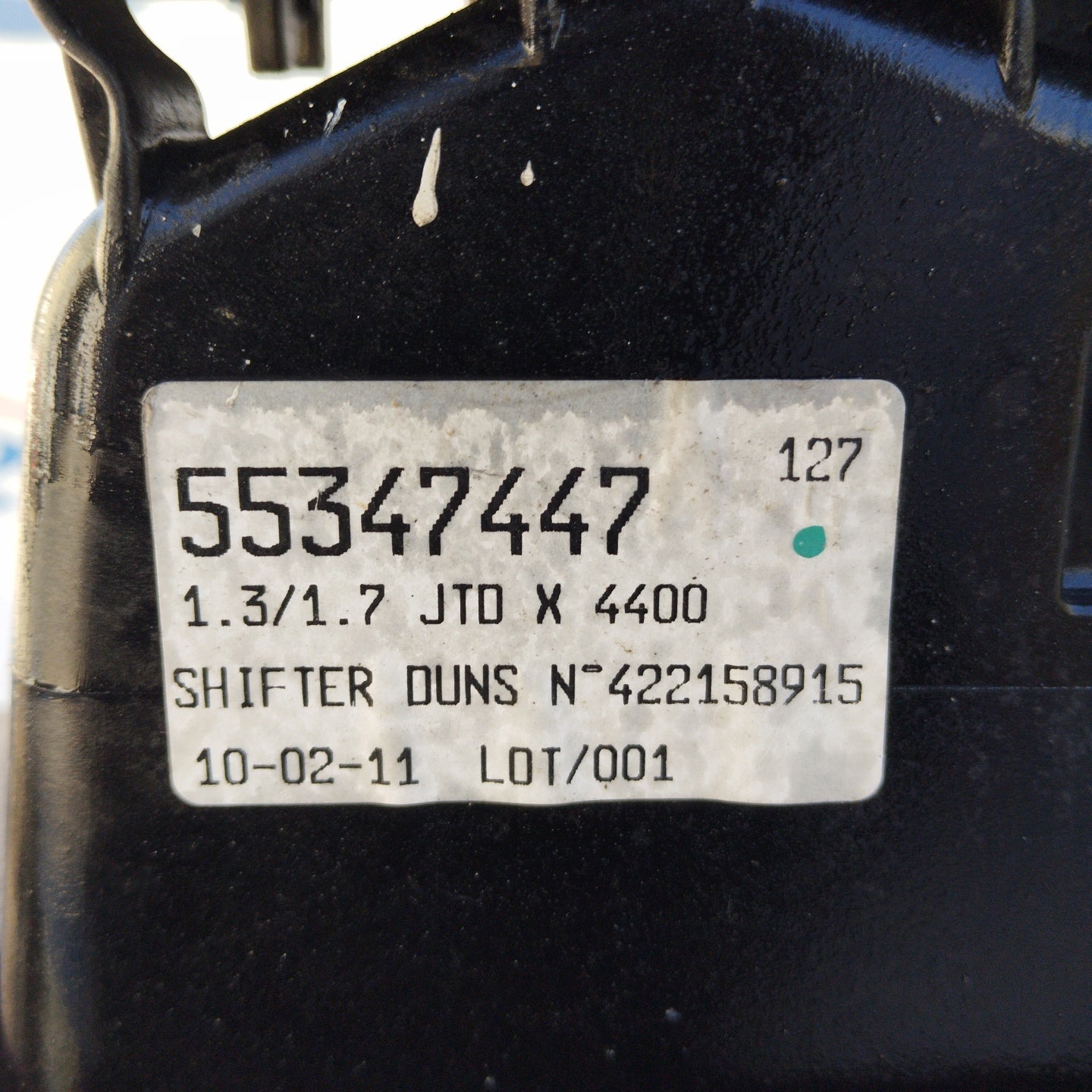 Gear lever with cables Opel Corsa D 1.3 MTJ 6M 2011 cod: 55347447 ecoAG4569