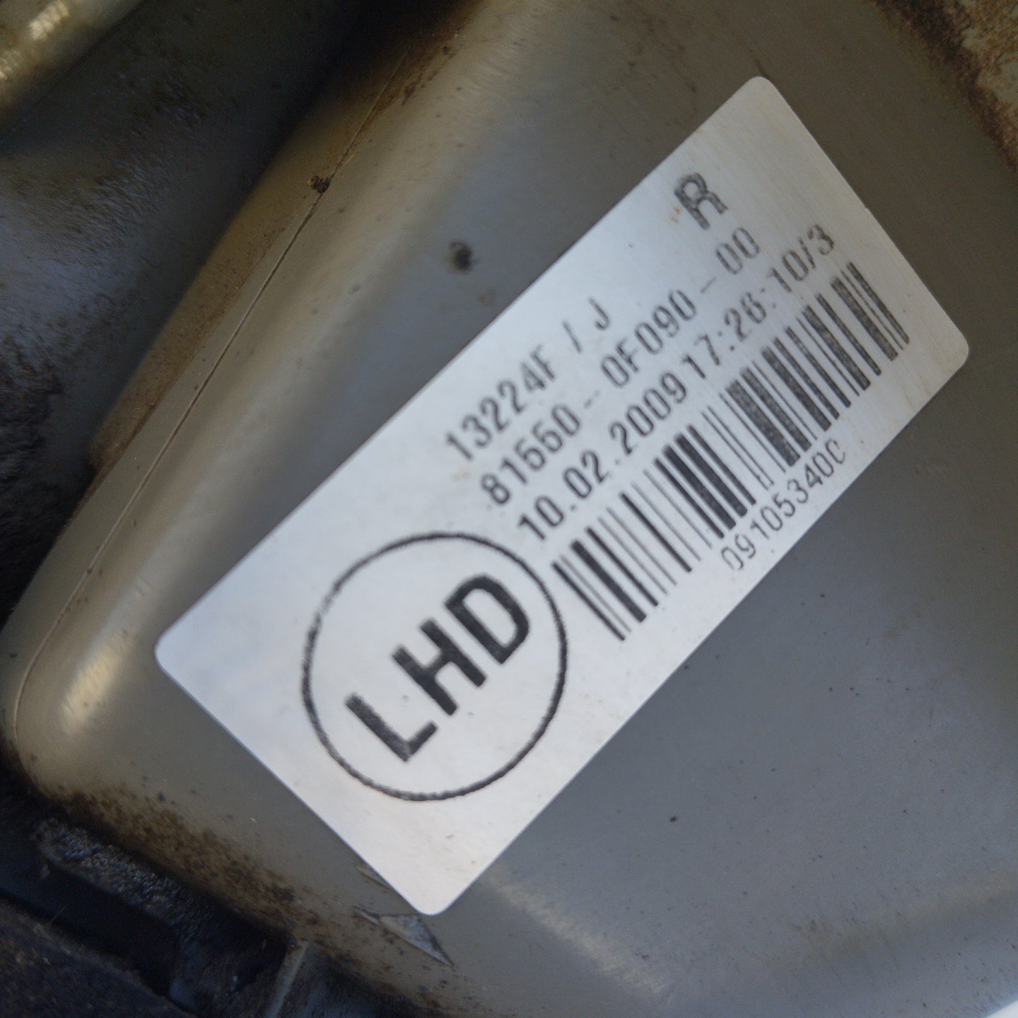 Right rear light Toyota Verso 2009 ecoAG4574