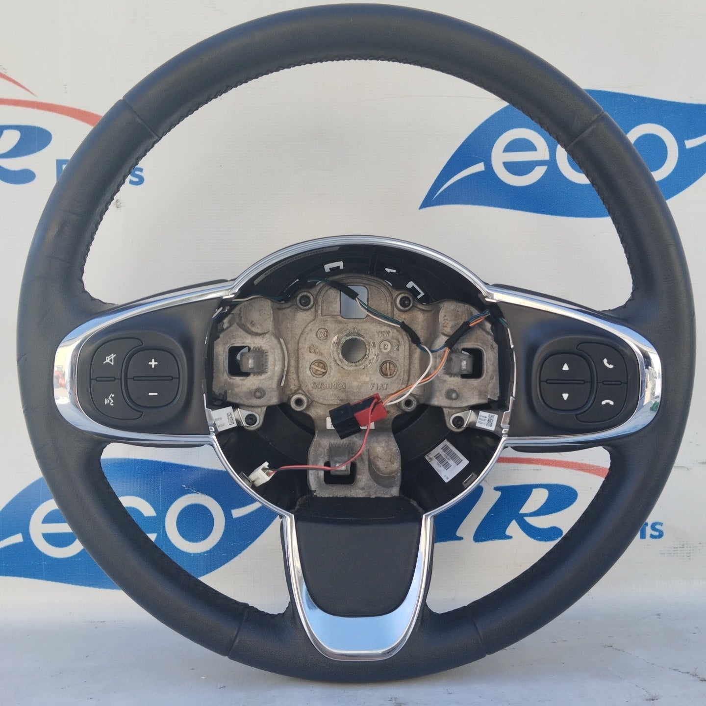 Steering wheel with controls Fiat 500 Restyling 2017 Cod. 34211920 ecoAG4585