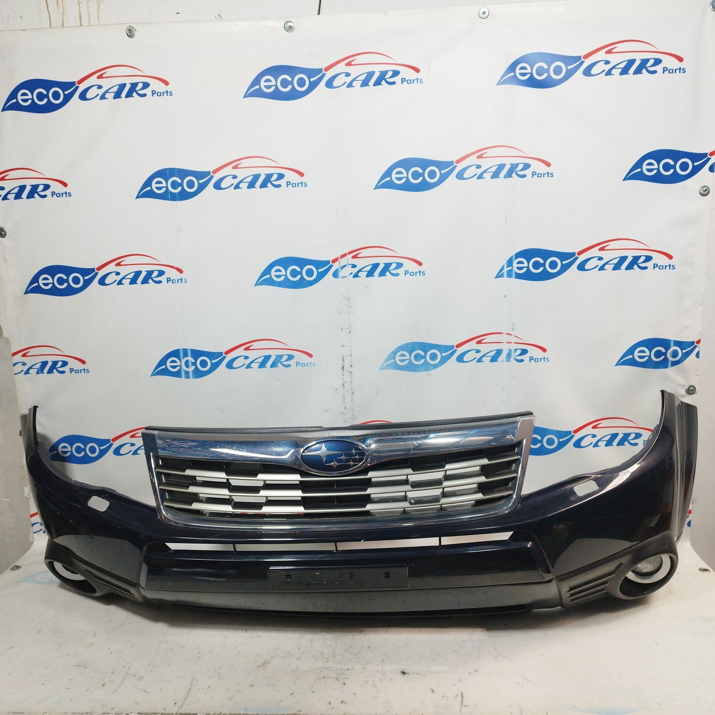 Midnight blue front bumper Subaru Forester 2010 ecoAC7475
