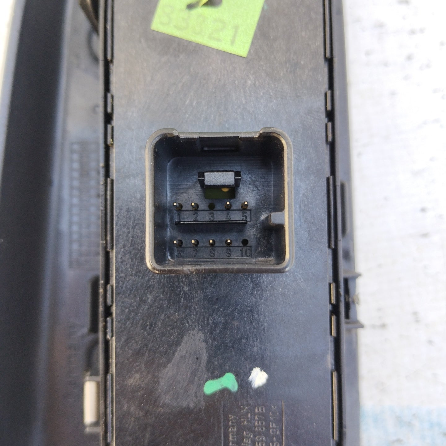 Pulsantiera anteriore sx Volkswagen Golf V codice: 1k4959857B ecoAG4597