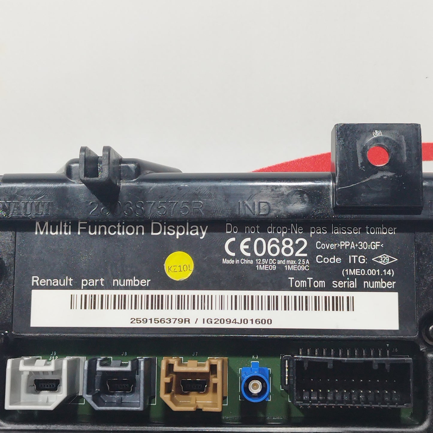 Display navigatore Renault Captur 2014 cod: 259156379R ecoAC7476